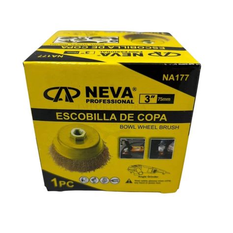 Escobilla de Copa 75mm Herramienta Ferreteria NA177-0