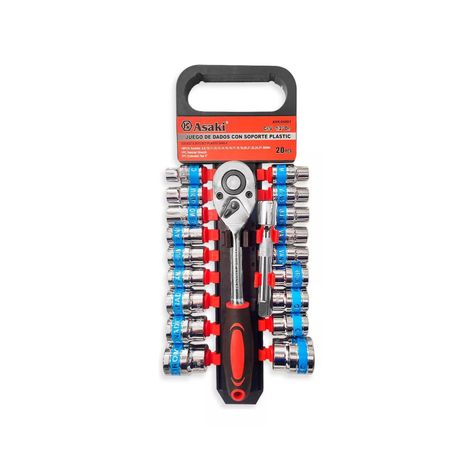 Set Juego de Dados 20 Pzas Multifuncional de 1/2 Pulgadas-1
