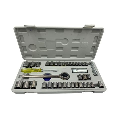Set Juego de Dados 40 Pzas Universal Repuestos Ferreteria-0
