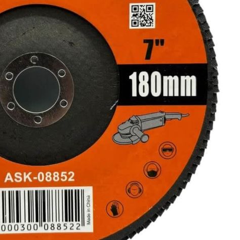 Disco Traslapado de 177mm Herramienta Ferreteria P60 ASK08852-1