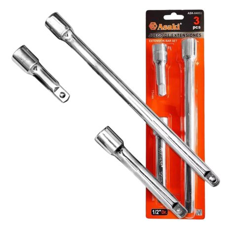 Juego de Extensión de 3 Piezas Herramienta Ferreteria 04053-2