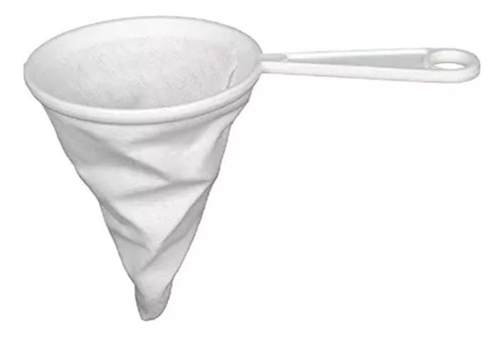 Colador De Tela 18 Cm Café Grano Molido Para Café Te-1