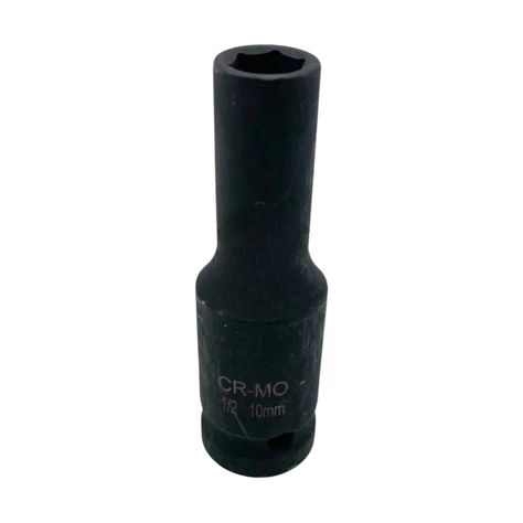 Dado Largo Hexagonal Impacto 1/2" X 10mm Herramienta Ferreteria-0