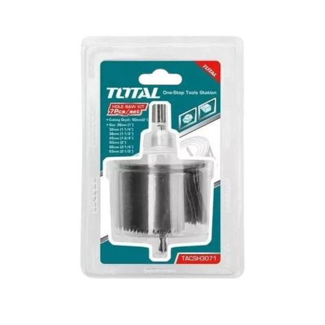 Juego de Sierra Copa para Madera 7 Piezas Herramienta TACSH3071-0