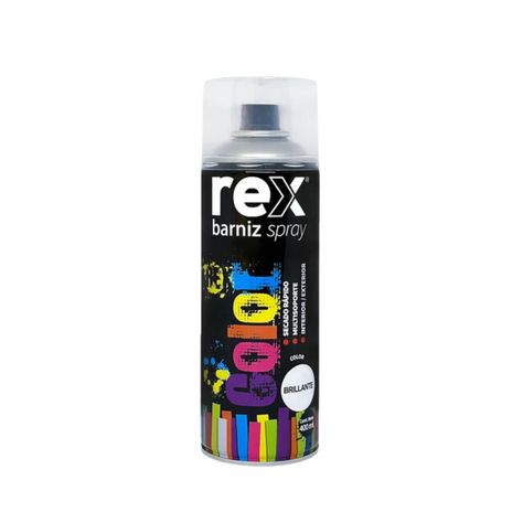 Pintura Spray Barniz Brillante 400ml Ferreteria-0