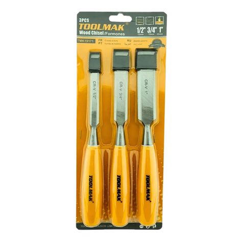 Set 3 Piezas Juego de Formones 25mm Herramientas Profesional-0