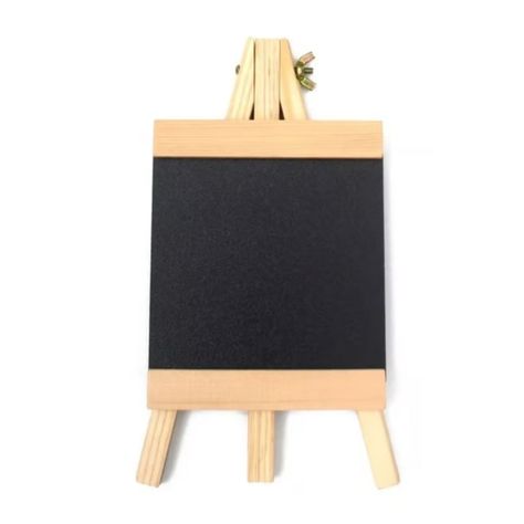 Pizarra Caballete Madera Ajustable Decorativa 23x36cm-0