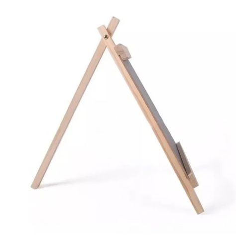 Pizarra Caballete Madera Ajustable Decorativa 23x36cm-1