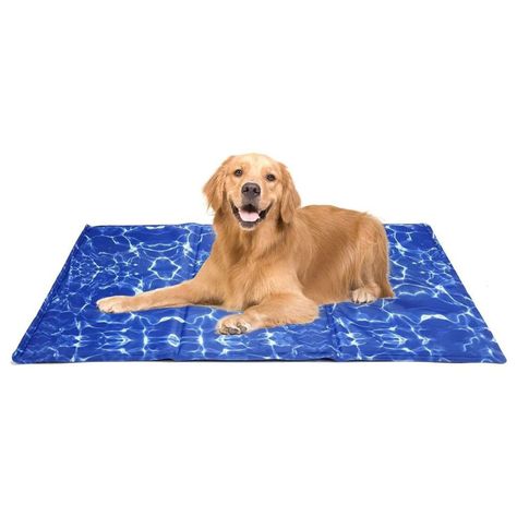Manta De Gel Frio Refrescante Talla L 90x50cm Perros Gatos-0