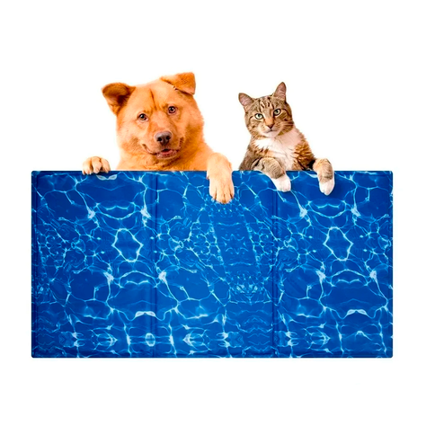 Manta De Gel Frio Refrescante Talla L 90x50cm Perros Gatos-2