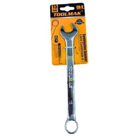 Llave Combinada Corona de 15mm Herramienta Ferreteria-0