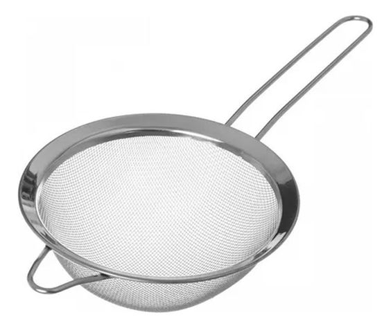 Colador Acero Inoxidable Multiuso 18 Cm Reposteria Cocina-0