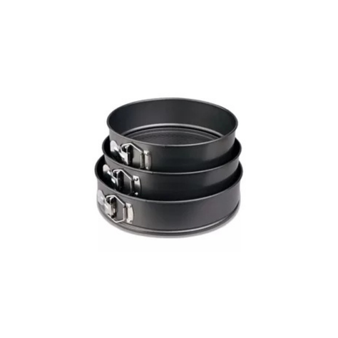 Moldes De Torta Desmontable Antiadherente X 3 -1