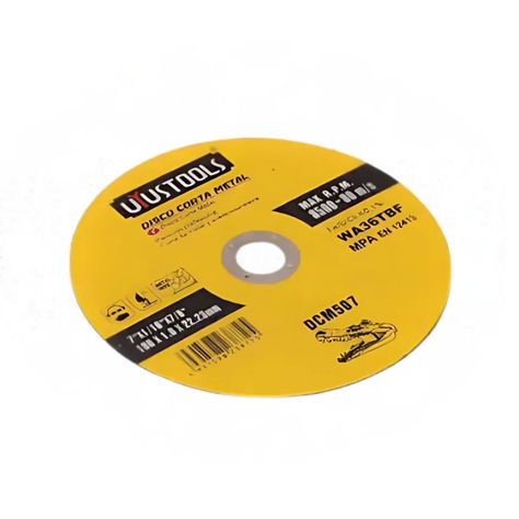 Disco de Corte 7" Herramienta Ferreteria Profesional DCM507-1