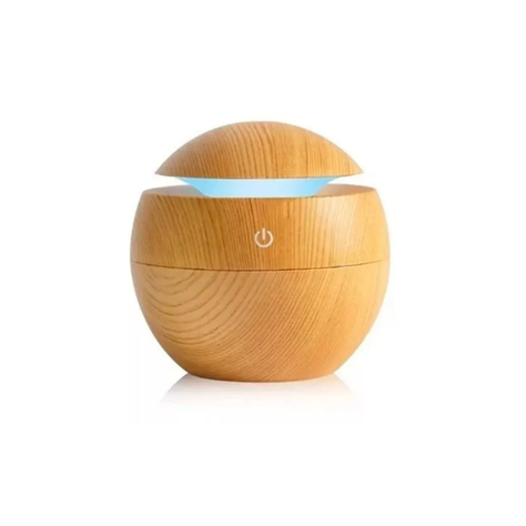 Humidificador Difusor Aromatizador De Ambiente Madera-0