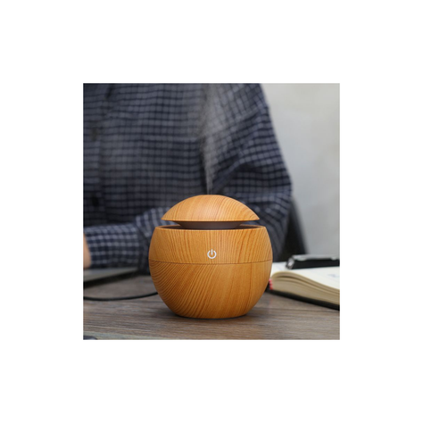 Humidificador Difusor Aromatizador De Ambiente Madera-4