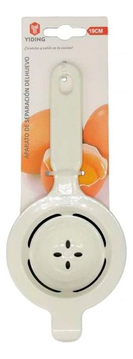 Separador Clara Huevos 19Cm Mango Plastico Cocina Reposteria-0