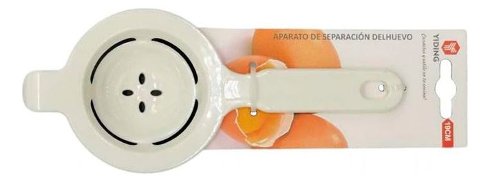 Separador Clara Huevos 19Cm Mango Plastico Cocina Reposteria-1