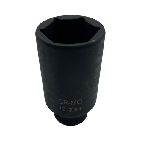 Dado Largo Hexagonal Impacto 1/2" X 30mm Herramienta Ferreteria-0