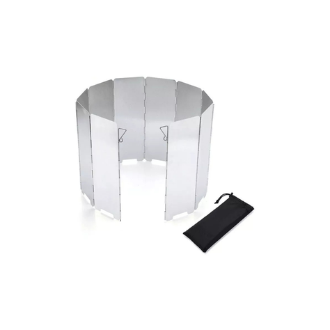 Protector De Viento Para Cocinilla Portatil Camping -0