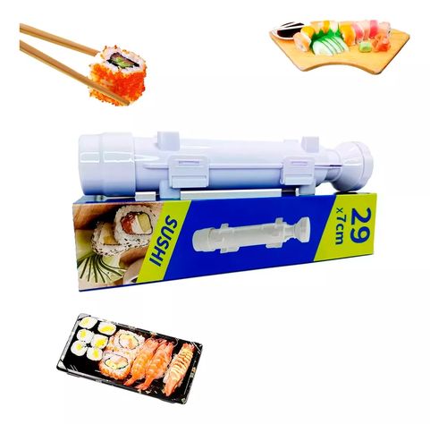 Maquina Para Hacer Sushi Facil Bazooka Sushi-5