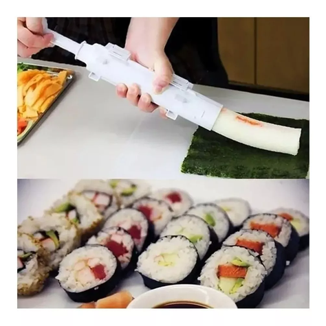 Maquina Para Hacer Sushi Facil Bazooka Sushi-6