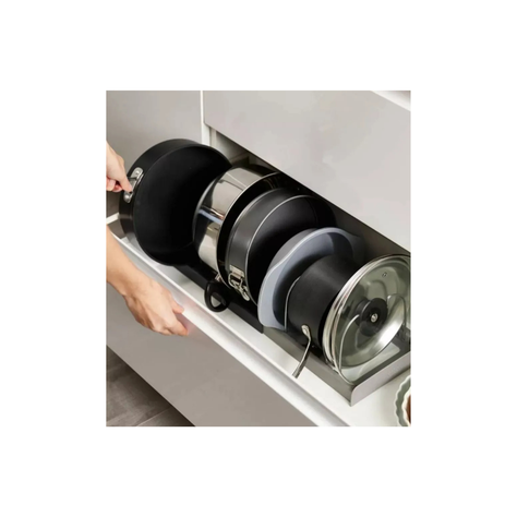 Rack Organizador De Ollas Expandible -2