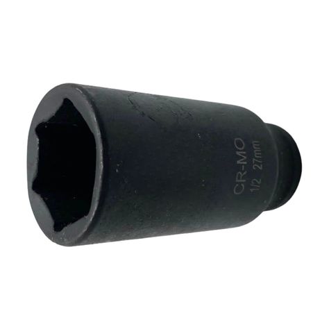 Dado Largo Hexagonal Impacto 1/2" X 27mm Herramienta Ferreteria-1