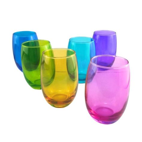 Pack 12 Vasos Altos Vidrio Mikonos Cocina-1
