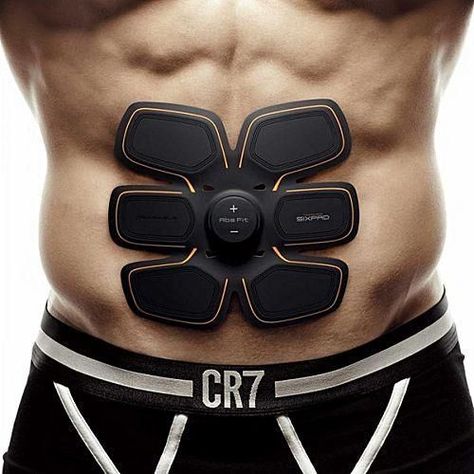 Electro Estimulador Abdominal Muscular 6 Pack Ems-1
