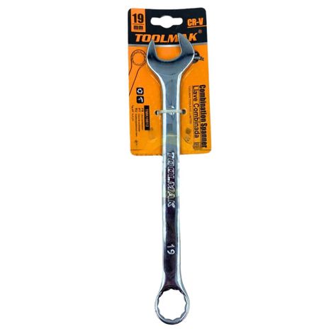 Llave Combinada Corona de 19mm Herramienta Ferreteria-0