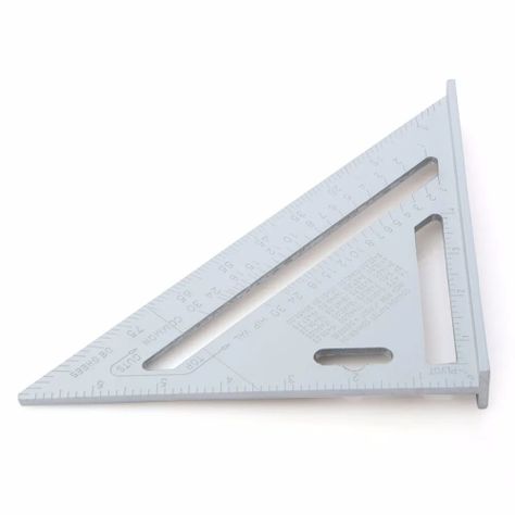 Escuadra De Medición Rápida De Aluminio Macizo Carpintería-2
