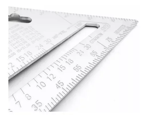 Escuadra De Medición Rápida De Aluminio Macizo Carpintería-3