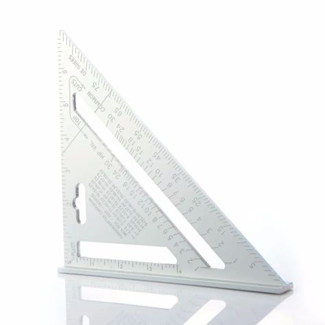 Escuadra De Medición Rápida De Aluminio Macizo Carpintería-4