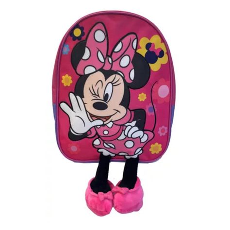 Mochila Infantil Diseño Ratona Rosa Divertido Escolar Niños-0