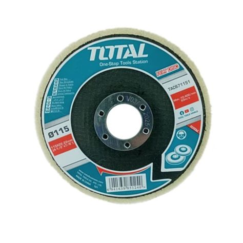 Disco de Fieltro de 115mm Herramienta Ferreteria TAC671151-0