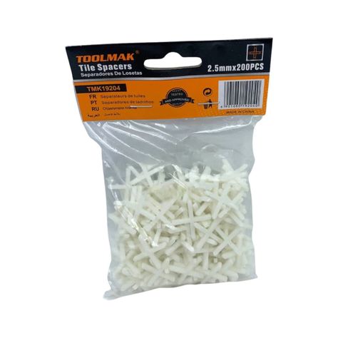Separador Ceramica 2.5mm 200 Piezas Herramienta TMK19204-0