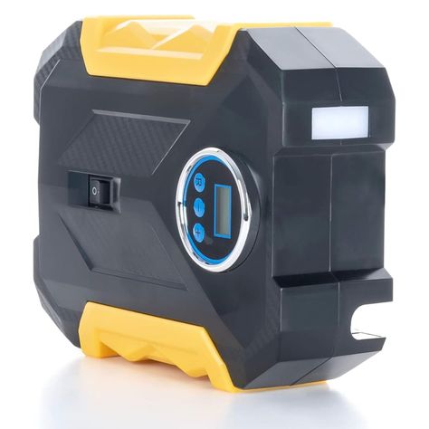 Compresor Aire Portátil Digital Auto Bicicleta Moto 12V-1