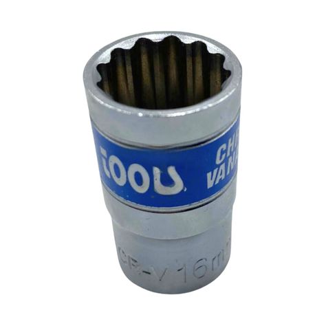 Dado Poligonal de 1/2" x 16mm Herramienta Ferreteria-0