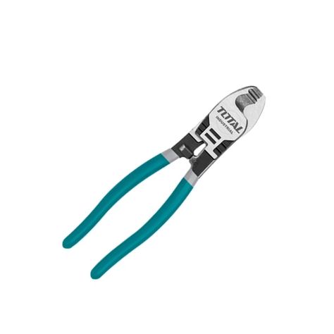 Alicate Cortador Cables Total 6 Pulgadas Con Mango Ferreteria-3