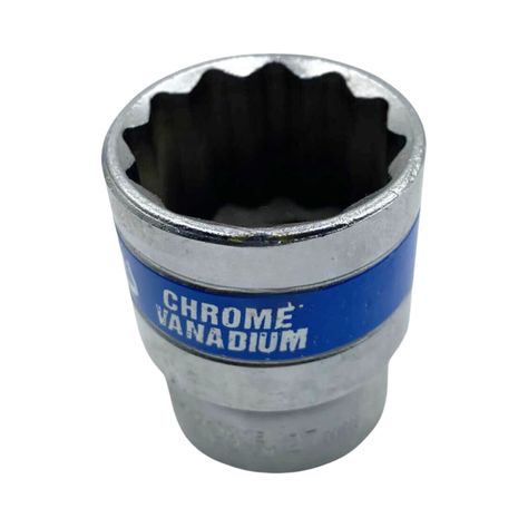 Dado Corto Poligonal de 1/2" X 27mm Herramienta Ferreteria-0