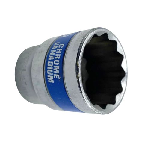Dado Corto Poligonal de 1/2" X 27mm Herramienta Ferreteria-1