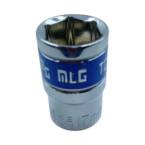 Dado Hexagonal de 1/2" x 17mm Herramienta Ferreteria-0