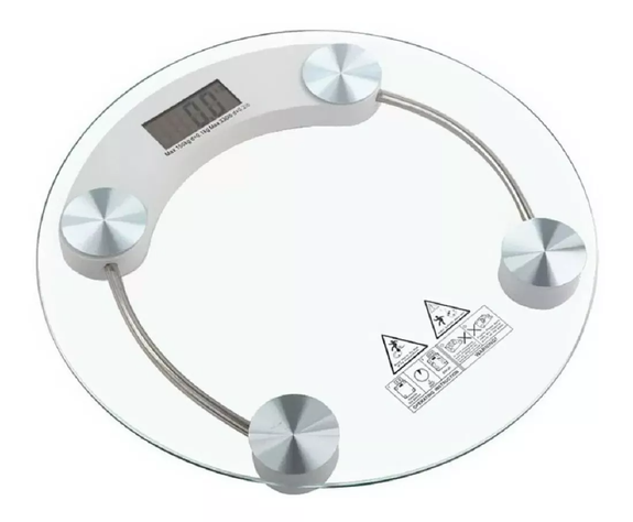 Balanza Peso Báscula Digital De Baño Vidrio 180kg-1