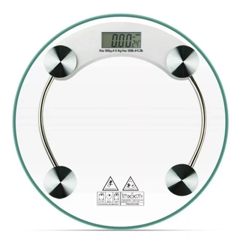 Balanza Peso Báscula Digital De Baño Vidrio 180kg-2