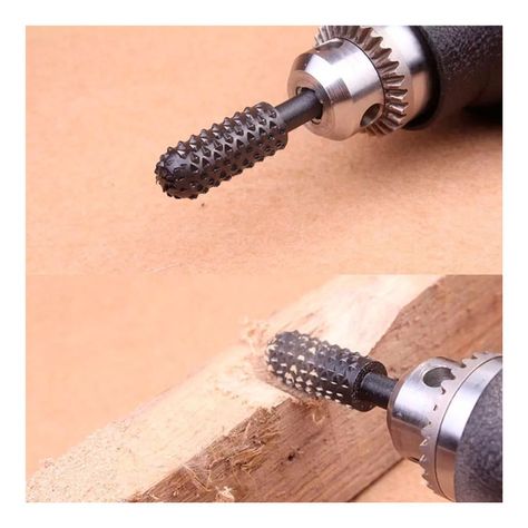 Set Escofina Giratorias 5 Pzas para Madera Herramienta Profesional-3