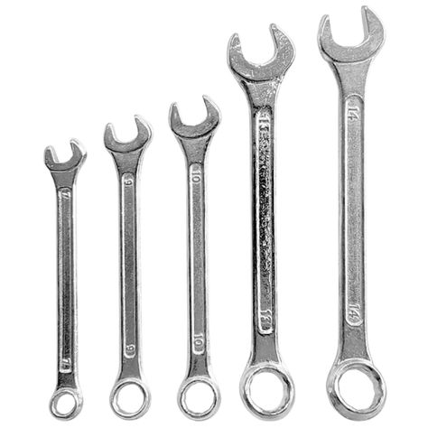 Set Llave Punta Corona 5 Pzas 10-17mm Herramienta Profesional-0