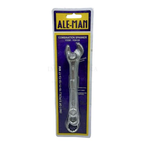 Set Llave Punta Corona 5 Pzas 10-17mm Herramienta Profesional-2
