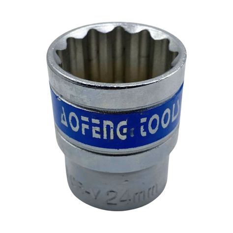 Dado Poligonal de 1/2" X 24mm Herramienta Ferreteria-0