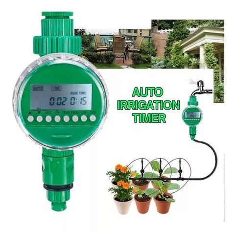 Programador De Riego Automatico Goteros Timer Riego Aspersores Jardin Regadores-1